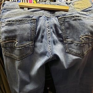 Men’s Silver Jeans